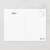 クリスチャンパーソナライズされたポストカード ポストカード (裏面)