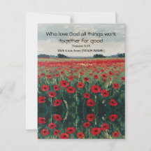 クリスチャンパーソナライズされたポストカード