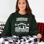 クリスチャンパーソナライズされた出生ファミリークリスマス トライブレンドＴシャツ