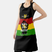 クリスチャンパーソナライズされた | 黒人生活問題 エプロン (インサイチュ)