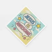 クリスチャンパーティー食器テーマ スタンダードランチョンナプキン (角)