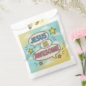 クリスチャンパーティー食器テーマ フェイバーバッグ (封をした状態)