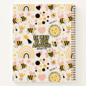 クリスチャンビー優しい聖なる書物、 経典かわいいお洒落ハチ ノートブック (裏面)