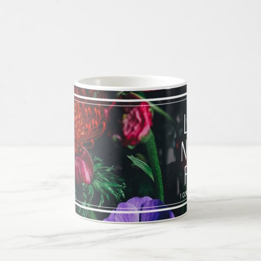 クリスチャンフローラバレンタイン愛は決して失敗しない コーヒーマグカップ (中央)