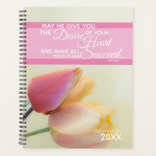 クリスチャンプランナー – プサルム20 プランナー手帳 (正面)