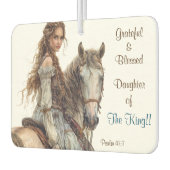 クリスチャンプリンセスオン乗馬エアフレッシュナー カーエアーフレッシュナー (左)