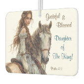 クリスチャンプリンセスオン乗馬エアフレッシュナー カーエアーフレッシュナー (左)