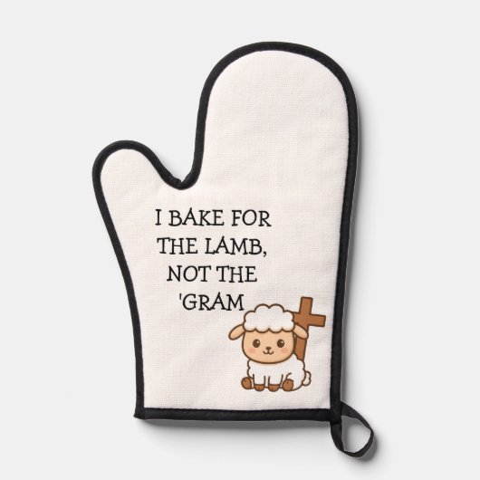 クリスチャンベーキングオーブンミット女性用 鍋つかみ (正面)