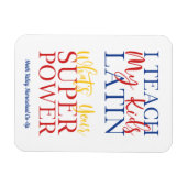 クリスチャンホームスクオールラテン先生 マグネット (横)