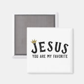 クリスチャンモダンイエス冷蔵庫 マグネット (正面/裏面)