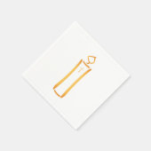 クリスチャンモダンキャンドル スタンダードカクテルナプキン (角)