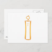 クリスチャンモダンキャンドル ポストカード (正面/裏面)