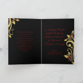 クリスチャンモダンクリスマス シーズンカード (内部)