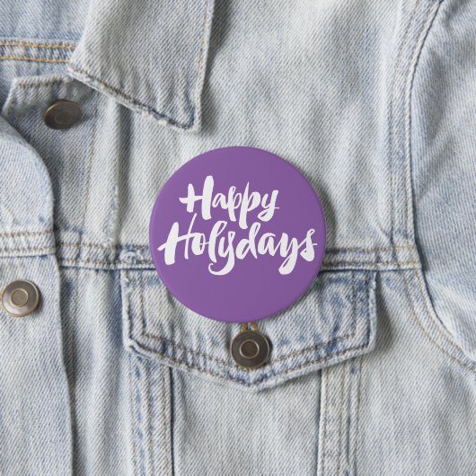 クリスチャンモダンハッピーホリデイズホリデーズクリスマス 缶バッジ (インサイチュ)