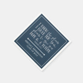 クリスチャンモダンバイブル・バース・ブルー卒業 スタンダードカクテルナプキン (角)