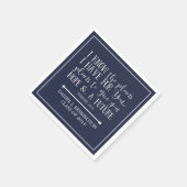 クリスチャンモダンバイブル・バース・ブルー卒業 スタンダードカクテルナプキン (角)