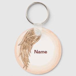 クリスチャン一翼天使 キーホルダー