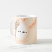 クリスチャン一翼天使 コーヒーマグカップ (正面左)