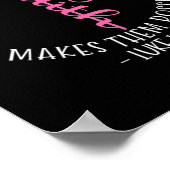 クリスチャン乳がん認識度信仰ルカ137 ポスター (角)