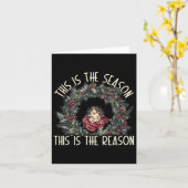 クリスチャン今シーズンこの理由Je カード (黄色い花)