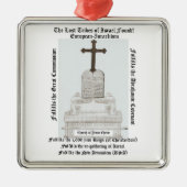 クリスチャン伝統タイル メタルオーナメント (正面)