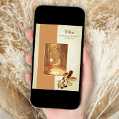 クリスチャン信仰水カラー秋ロード心地よい カード