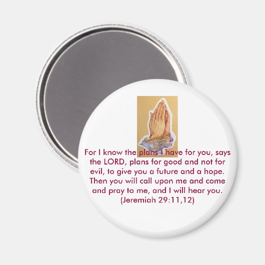 クリスチャン信仰磁石シール全売。 マグネット (正面/裏面)