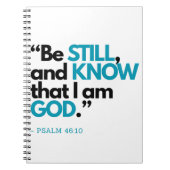 クリスチャン信仰私が神のノートであることを知る ノートブック (正面)