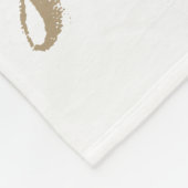 クリスチャン信心女の子イエス様が私を愛してる フリースブランケット (角)