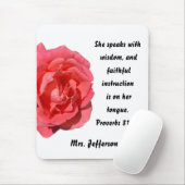 クリスチャン先生鑑賞名前をカスタムする マウスパッド (マウス)