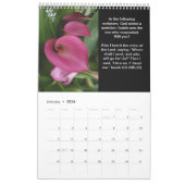 クリスチャン共有ザゴスペル聖なる書物、 経典&チャレンジ カレンダー (1月 2026)