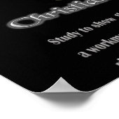 クリスチャン兵士の商品 ポスター (角)