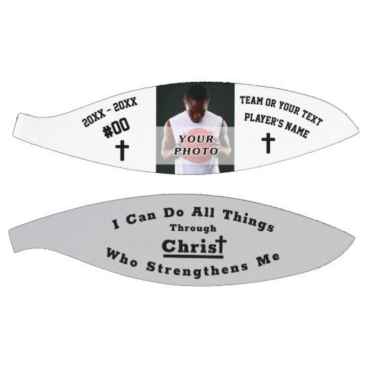 クリスチャン写真と完全にカスタマイズ可能なバスケットボール バスケットボール (パネル)