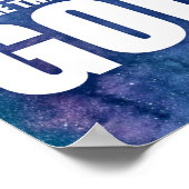 クリスチャン創造銀河系聖句天国宣言 ポスター (角)