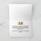 クリスチャン勇気付けられるカード カード (内部)