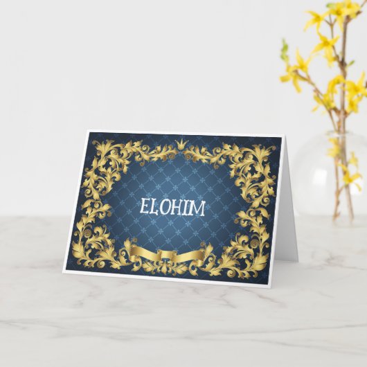 クリスチャン勇気付けられるカード カード (黄色い花)