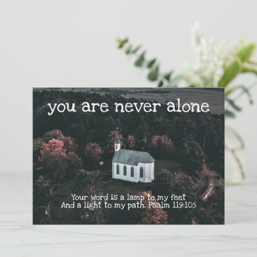 クリスチャン勇気付けられるフレンドカード 招待状 (スタンド正面)