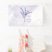 クリスチャン勇気付けられるラベンダーウィズ聖なる書物、 経典 横断幕 (インサイチュ)