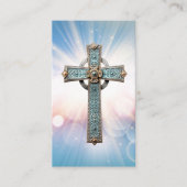 クリスチャン勇気付けられる祈りの言葉 名刺 (正面)