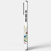 クリスチャン十字架を囲んだ鮮やかフローラ美しい Case-Mate iPhoneケース (裏面 / 左)