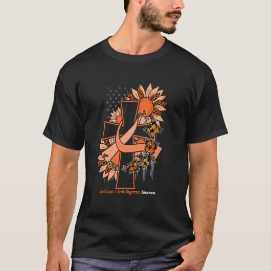 クリスチャン十字肢消失と肢差戦争 Tシャツ (正面)