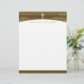 クリスチャン十字記号 レターヘッド (スタンド正面)