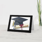 クリスチャン卒業カード カード (正面)