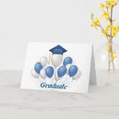 クリスチャン卒業カード カード (黄色い花)