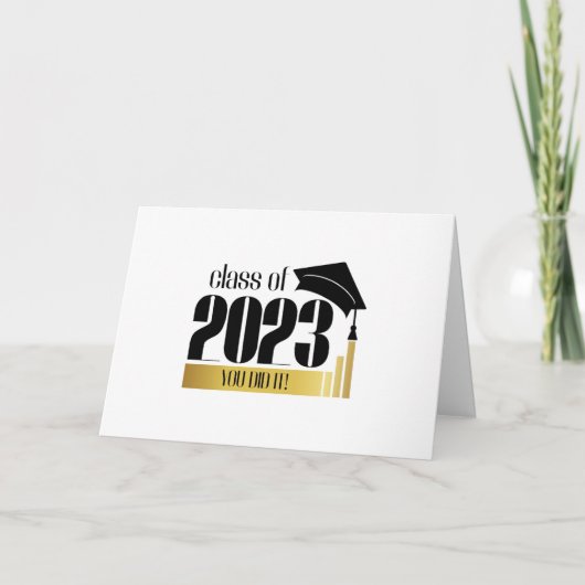 クリスチャン卒業カード カード (正面)