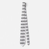 クリスチャン単賛美文字 ネクタイ (正面)