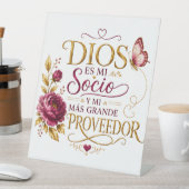 クリスチャン台座サイン | Dios es mi Socio 台座サイン (インサイチュ)