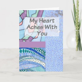 クリスチャン同情カードコラージュデザイン カード