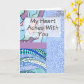 クリスチャン同情カードコラージュデザイン カード (黄色い花)