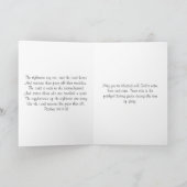 クリスチャン同情カード（紫メダリオン） カード (内部)